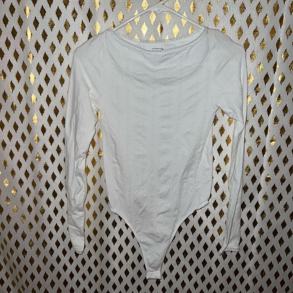 NWOT Free people intimately white bodysuit size XXS￼